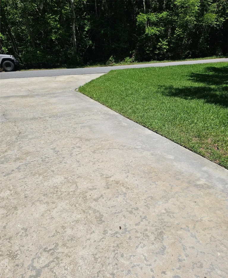 Customer Bogue Pressure Washing After - Path Entrance Cement restore Way